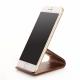 Portable Wooden Phone Holder Beech / Walnut Material Desktop Phone Stand