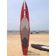 Stand Up Inflatable Standup Paddleboard 3.8meter Length 15cm Width Red Airmat Floor
