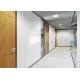 Solid Partition Wall System  Steel Panel With Aluminum Frame Durable Solid Office Barriers for Long-Lasting Use