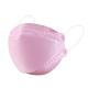 pink  KF94 Face Mask 4 Ply Prevent Flu Hypoallergenic Skin Friendly