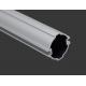 Industrial OD 43mm Aluminium Alloy Lean Pipe Tube Cylindrical Profile For Workshop