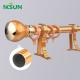 1.2mm Aluminium Curtains Rod Decorative Metal Shower Room Divider Curtain Poles Tracks Accessories