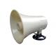 10W 8Ω Impedance Alarm Horn Speaker Easy To Operate With AC Or DC Power Supply