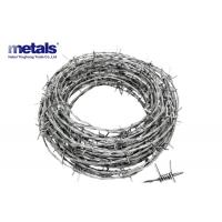 Galvanized Security Razor Barbed Concertina Wire Fence  1.6mm thickness