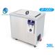 Dual Frequency 28khz 40khz Heated Ultrasonic Cleaner Industrial 38 L Power Adjustable