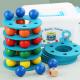 Unisex Wooden Montessori Baby Toys Children Stacking Game