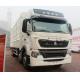 50T Capacity 450hp SINOTRUK HOWO A7 8x4 Box Stake Truck / Cargo Lorry Truck