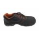 PU Injected Mens Comfortable Work Shoes For Police Officer CE Certificated