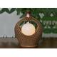 Bottle Rattan Mini Indoor Waterfall Fountain