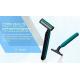 Twin Blades Throw Away Razors Comfort Close Shave Handle Material PP / PS /