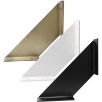 Space Saving Industrial Shelf Bracket for Customized Wall Mounted Shelves and Tables