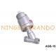 1/2'' DN15 Air Actuated Double Acting Pneumatic Angle Seat Valve