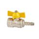 Tuya Smart Brass Gas Valve T Handle Wifi Zigbee Water Gas Leak Valve Erosion Resistant