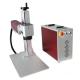Desktop 20w Fiber Laser Marking Machine For ABS PVC PPR Metal Materials