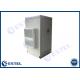 Galvanized Steel 32U Outdoor Electrical Cabinet For Electronic Equipment