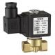 VX2 brass miniature solenoid valve direct acting normally closed NC 1 / 8  - 1 / 4   DC12V 24V