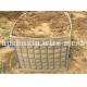 Height 1.37m 0.61m 1.68m Gabion Military Hesco Barriers Electro Galvanized