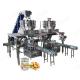 Automatic Mushroom Sauce Glass Bottle Filling Equipment Filling Capping Labeling