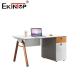 Modern Style Design Office Desk With Storage Cabinet Workstation Customizable