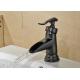 ROVATE Antique Black Painting Bathroom Basin Faucets Classic Single Handle