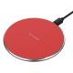 10W Ultra Thin Smartphone Wireless Charger 110 - 205KHz Qi Charger Pad