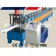 Rain Gutter Roll Forming Machine PLC Control 0.4 - 0.6mm Thickness