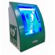 CE Approved Curvy AED Wall Defibrillator Cabinet With LED Strip Ilumination