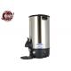 OEM Optional Color Electric Coffee Urn 20 Liter With Level Sensor Stainless Steel