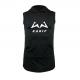 Custom Logo Hot Muscle Sleeveless Shirt for Unisex Summer Casual Hooded Gym Vest