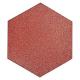 Wear-Resistant Hexagon Rubber Bricks Rubber Tiles Outdoor Interlocking Rubber Tiles