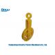 Yellow Transmission Line Stringing Tools Equalizer Pulley Block / Terminal Tackle