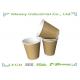 10 Ounce Kraft Color Single Wall Paper Cups 300 CC Takeaway
