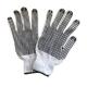C078D2-B T/C Single Two side PVC dotted Cotton Protective Work Gloves for Model Number