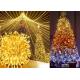 RGB Warm White Colorful LED Christmas Light Strings For Wedding Yard Decoration
