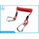 Outdoor Recreation Lanyard Extension Spring Safety Cable
