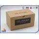 Retail Corrugated Packaging Box Matte Finish F Flute For Toy Packing Boxes