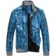 OEM high quality fashion hip hop utility polyester high rib collar shiny satin jackets wholesale