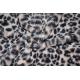 100% Polyester Leopard Print Fabric 310gsm 150CM Width