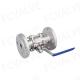 3PC Floating Stainless Steel Flange Ball Valve for Standards and Investment Casting
