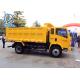 New LHD Light Heavy Duty Dump Truck For 3-7T Load With Cummins Engine 4x2 Front Lifting