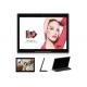 10.1 inch  frameless all in one tablet pc  kiosk ad player with android advertising screen