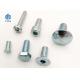 Steel Mechanical Fixings and Fasteners Machine Screws with Different Head Types and Specifications