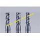 CNC Milling Machine Cutting Tools , R0.2 Corner Rounding End Mill Set