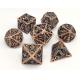 Hand Polished Mini RPG Dice Set Durable Wear Resistant Luxury