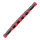 TPR Bearing Muscle Massage Roller Stick 44cm Yoga Club Red Black