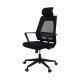 Ergo Smooth Mesh Office Chair High Back Nylon Castor Adjustable Task Chair