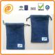 280gsm 12cm Drawstring Pouch Bags Microfiber For Mobile Phone Sunglasses TUV