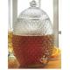 Large Pineapple Glass Kitchen Containers With Lids / Transparent Beer Glass Juice Jars