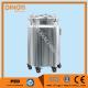 Soft Gel Stainless Steel Storage Tanks , Stainless Steel Chemical Tanks Electrical Heating