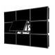 DID 4K 55 Inch 2x2 3x3 HD Seamless Lcd Video Wall With Wall Mount Bracket